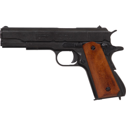 Replica M1911A1 Black Finish Black Composite Grips Field