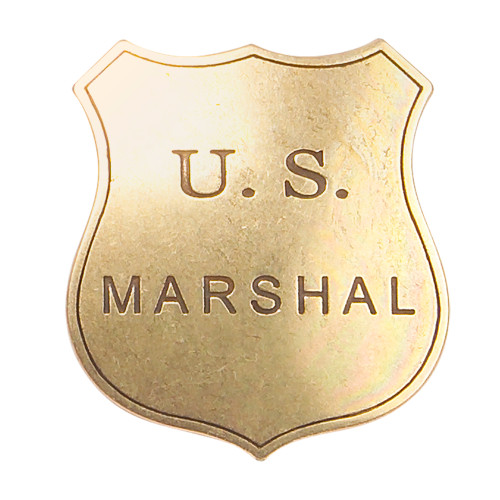 Denix Western Replica Badge - US Marshal Main Image Denix Western Replica Badge - US Marshal Main Image