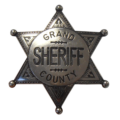 Grand Co. Sheriff Badge Main Image Grand Co. Sheriff Badge Main Image