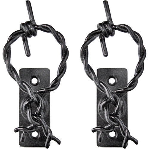 Denix Western Barbed Wire Hangers - Black Finish Main Image Denix Western Barbed Wire Hangers - Black Finish Main Image
