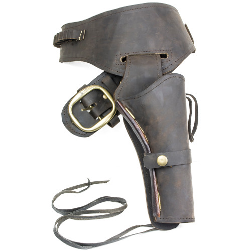 Fast Draw Western Holster Brown Leather Main Image Fast Draw Western Holster Brown Leather Main Image