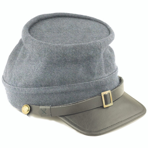 Deluxe Enlisted Men's Kepi  Confederate Gray Main Image Deluxe Enlisted Men's Kepi  Confederate Gray Main Image