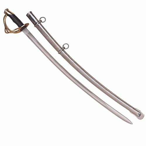 Decorator Replica U.S. Cavalry Sabre 1860 Main Image Decorator Replica U.S. Cavalry Sabre 1860 Main Image