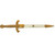 King Arthur Style Dagger Replica: Regal Display Piece with Scabbard Alt Image 3