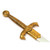 King Arthur Style Dagger Replica: Regal Display Piece with Scabbard Alt Image 5