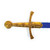 Medieval Sword Letter Opener with Scabbard: 14th Century France Style Alt Image 4
