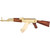 Replica Russian Assault Rifle Non-Firing Gun Gold Finish Alt Image 1