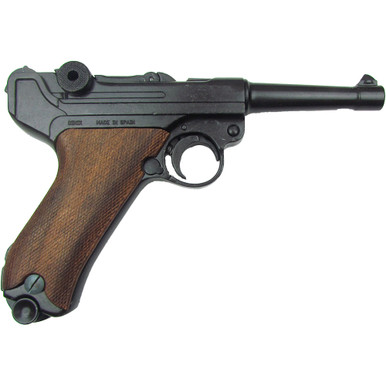 Luger Pistol P-08 モデルガン Replica Denix German Luger Parabellum P-08 WWI - WWII Non-Firing