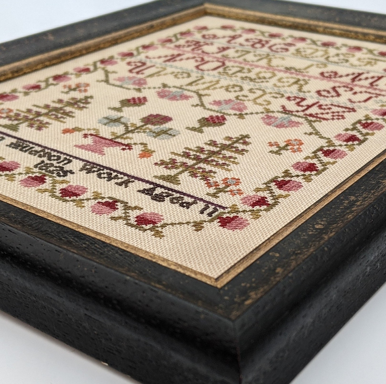 Thirza Hudson 1825 - Reproduction Cross Stitch Sampler Pattern (PDF)