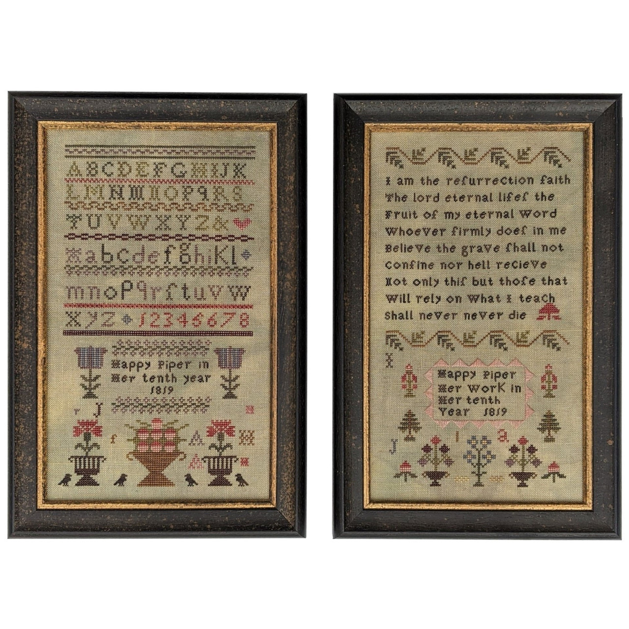 Happy Piper 1819 - Reproduction Sampler Patterns PDF