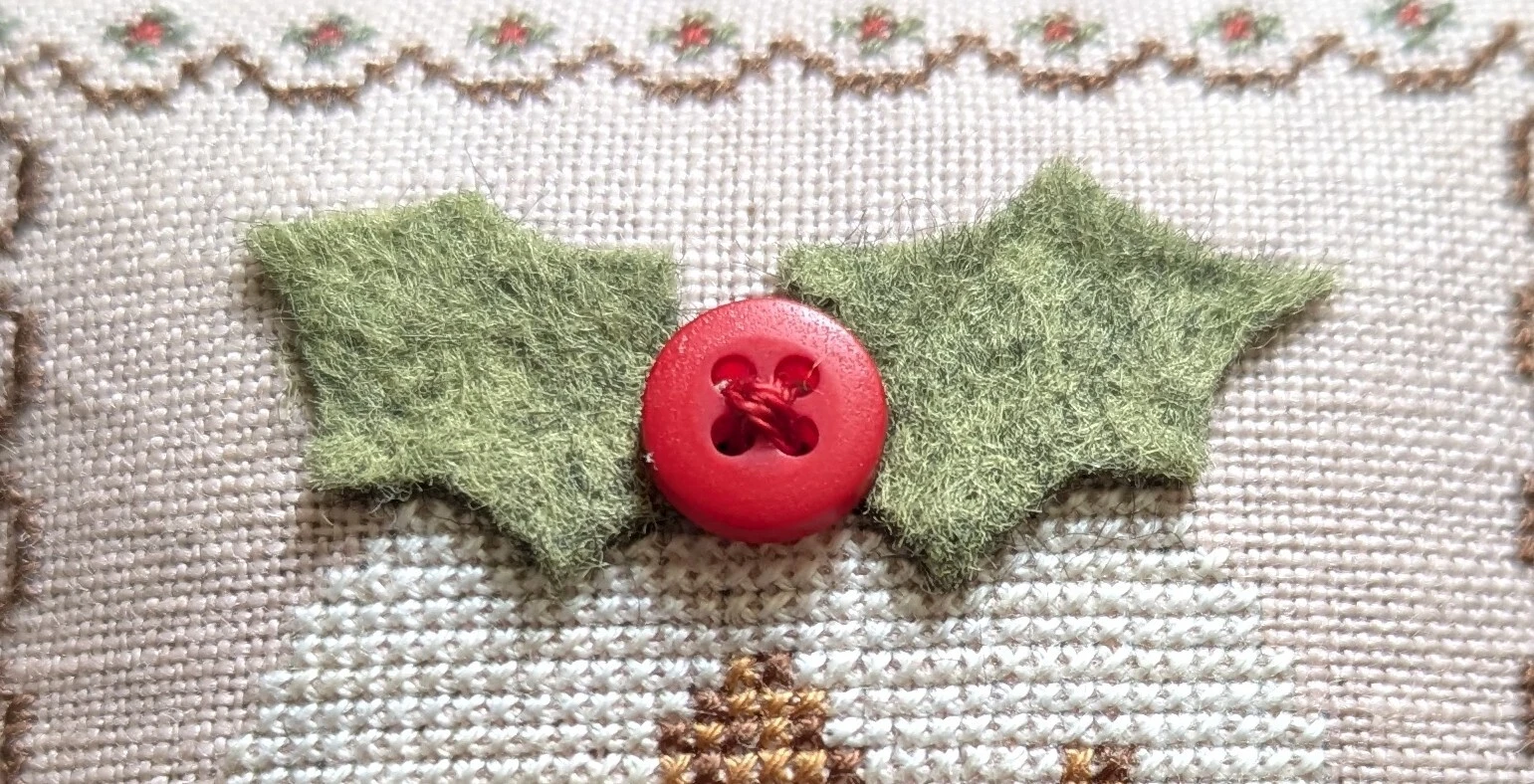 button and leaves