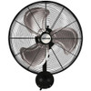 Hurricane Pro Velocity Oscillating Metal Wall Mount Fan 20 in