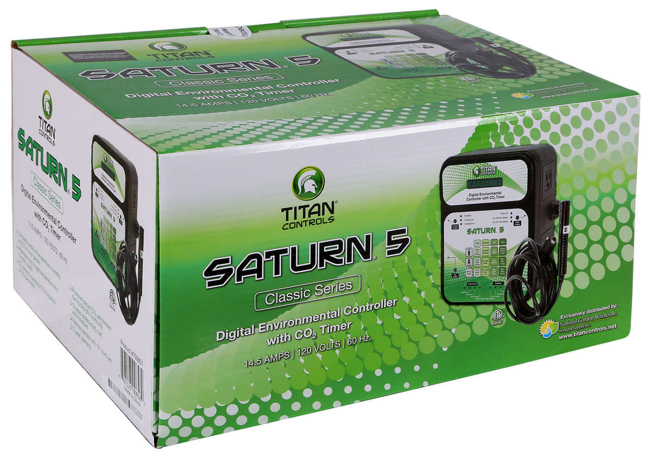 Titan Controls Saturn 5 - Digital Environmental Controller with