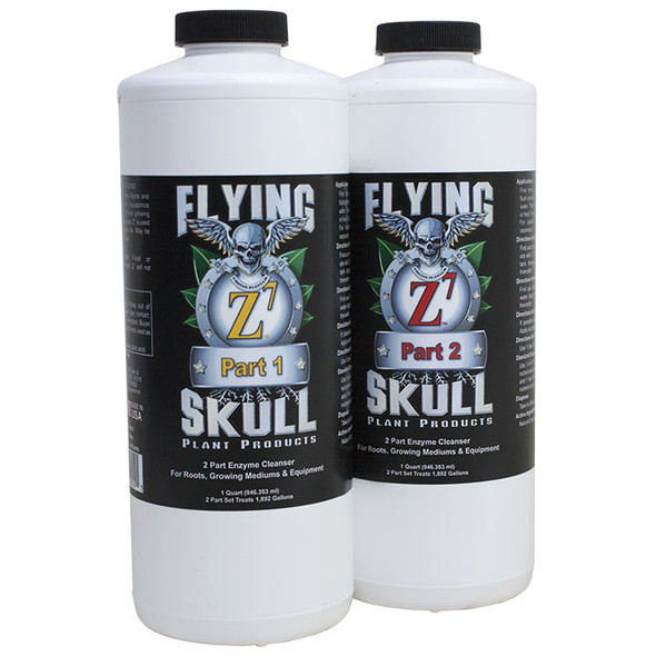 Flying Skull Z7 Enzyme Cleanser - 1 QT (2 Parts)
