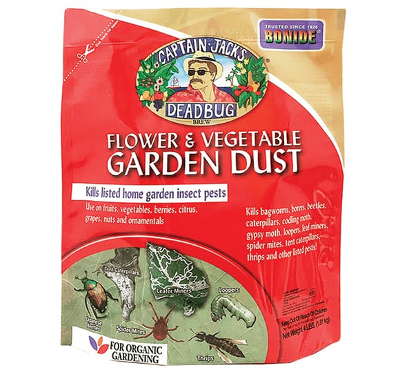 Bonide Captain Jack's Flower & Vegetable Garden Dust 4LBS