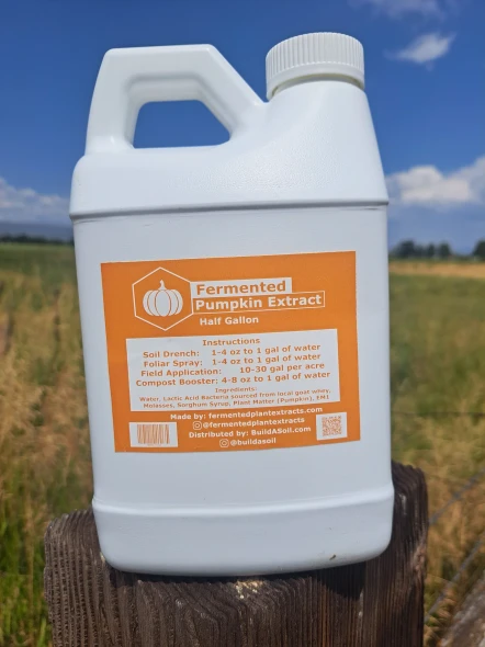 Build A Soil Liquid Pumpkin Extract 1/2 GAL