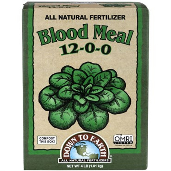 Down To Earth Blood Meal - 4LB