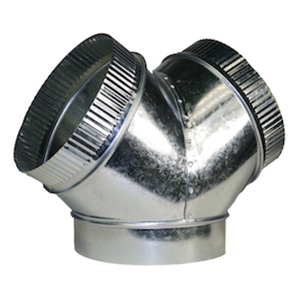 Duct Y Connector - 6"x4"x4"