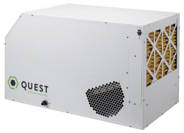 Quest Dual 165 Overhead Dehumidifier