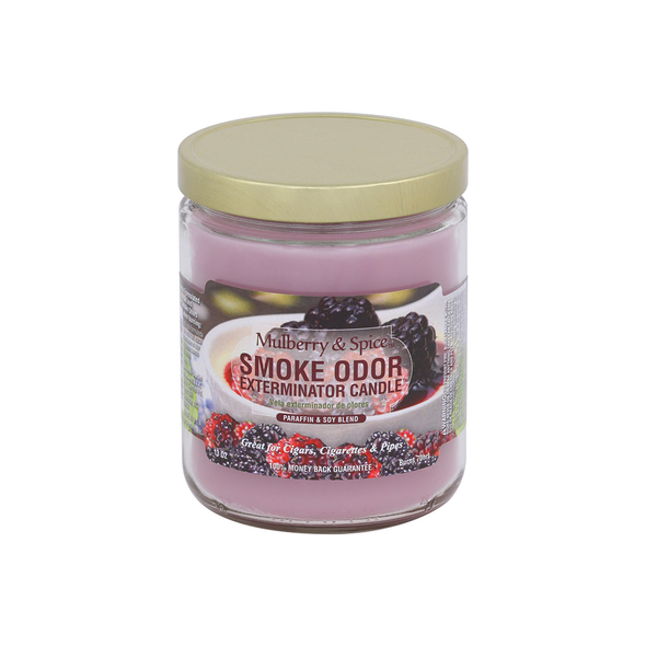 Smoke Odor Candle - Mulberry & Spice