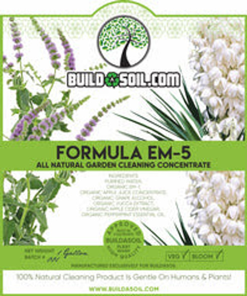 Formula EM-5 - All Natural Garden Cleaning Concentrate - 1/2 GAL