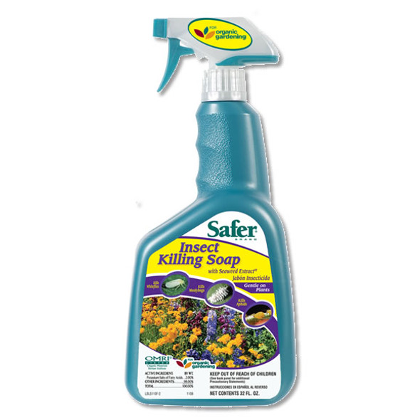 Safer Insect Killing Soap - 32 oz