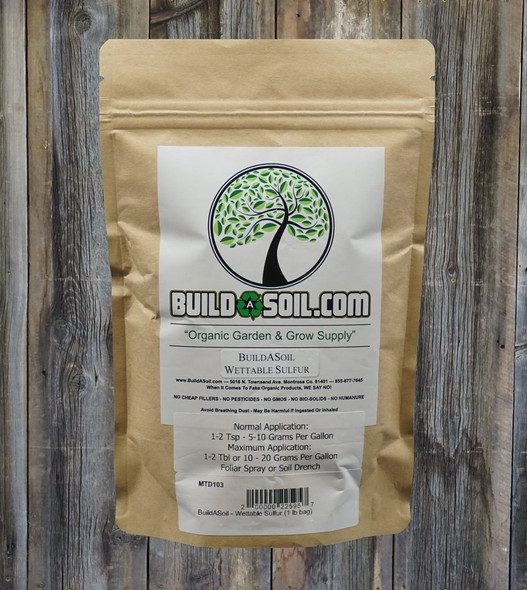 Build A Soil - Wettable Sulfur 5LB
