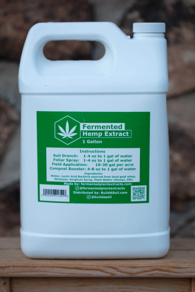 BuildASoil Liquid Hemp Extract 1 Gallon 