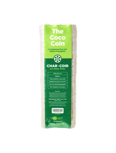 Char Coir Coco Coin Propagation Plug - Pack of 78pcs