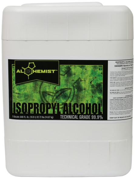 Alchemist Isopropyl Alcohol 99.9% - 5 Gallon