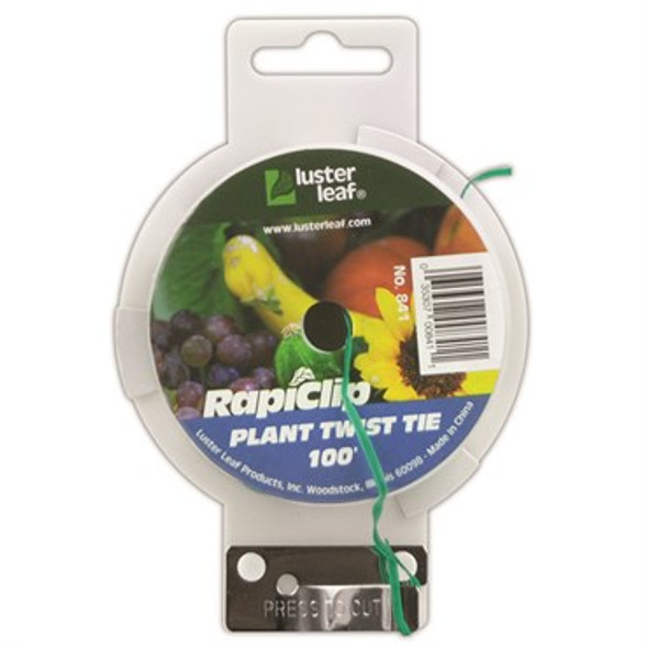 Luster Leaf® Rapiclip® Plant Twist Tie  - 100ft Luster Leaf® Rapiclip® Plant Twist Tie  - 100ft