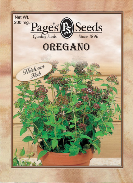 Page's Organic Seeds - Oregano Page's Organic Seeds - Oregano