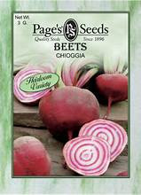 Page's Organic Seeds - Beet (Chioggia)