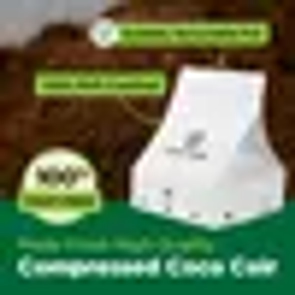 Char Coir Crush Pot 1 Gallon - Single