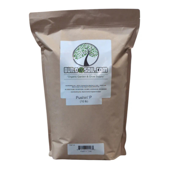 BuildASoil Phosphorus Blend: Pushin' P - 10LB BuildASoil Phosphorus Blend: Pushin' P - 10LB