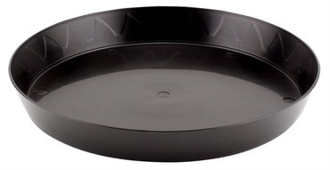 Gro Pro® Heavy-Duty Plastic Saucer - 10in - Black