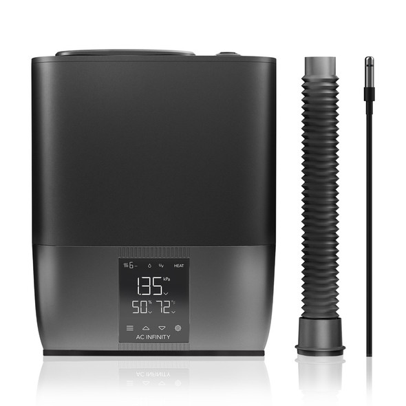 AC Infinity CLOUDFORGE T5, Plant Humidifier 9L, Cool and Warm Mist, VPD Humidity Controls