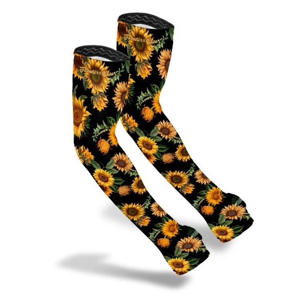 Farmer's Defense Protection Sleeves - Golden Sunflower (L/XL)
