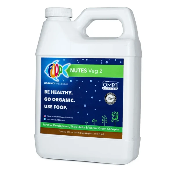 FOOP Nutes Veg 2 - 32oz