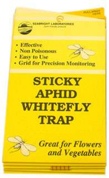 Seabright Laboratories Sticky Aphid Whitefly Trap 5pk (Yellow)