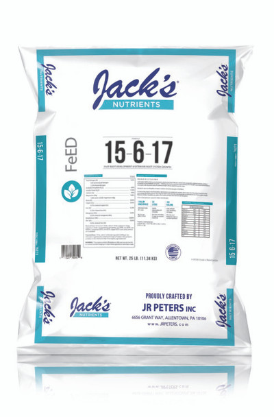 Jacks Nutrients Clone 15-6-17 - 25LB