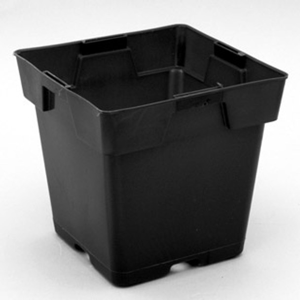 Square Pot - 5.5"x5.5" Sq Blk Pot