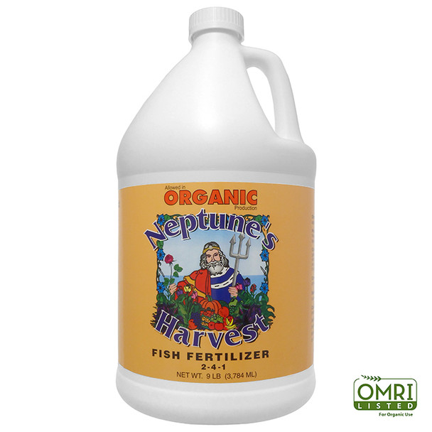 Neptunes Harvest Fish Fertilizer (Orange) - 1 GAL