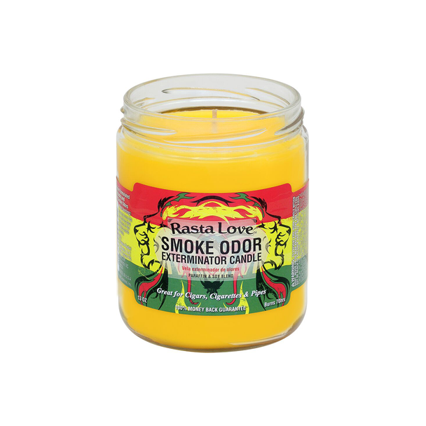 SMOKE ODOR CANDLE - RASTA LOVE