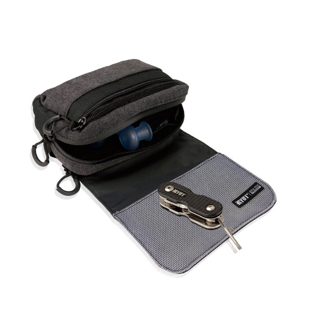 RYOT PIPER POUCH - CARBON