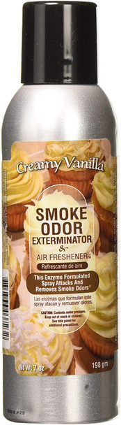 SMOKE ODOR FABRIC SPRAY - CREAMY VANILLA