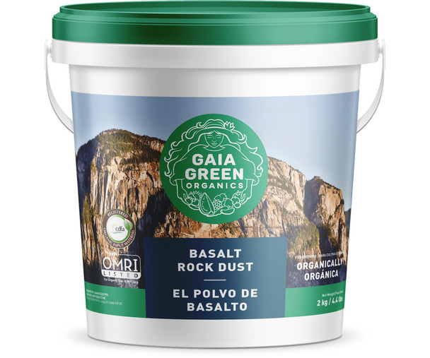 Gaia Green Basalt Rock Dust - 2 kg