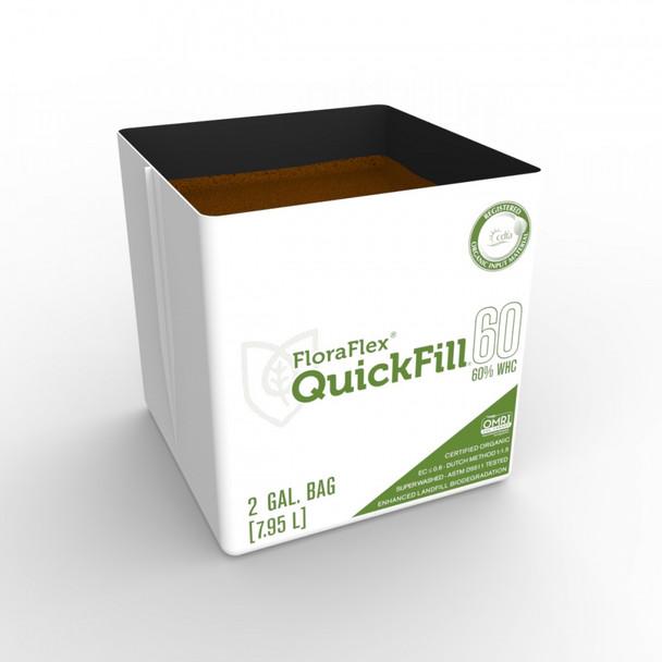Floraflex Quickfill Bag | 2 gal 60% WHC