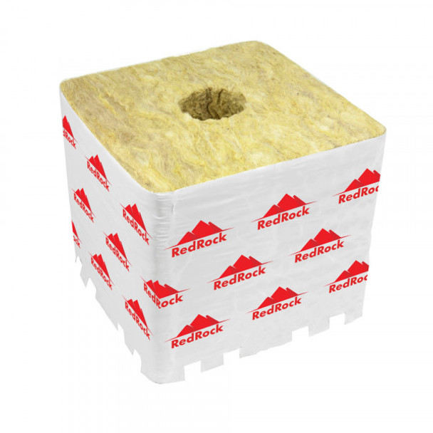 RedRock Grow Block PRO w/ 42/40 Hole Bulk Pallet - 15x15x13.5cm - 6-Inch x 6-Inch x 5.3-Inch (48/Cs) (20 Cs/Plt)