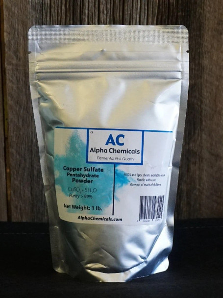 Copper Sulfate - 1 lb Bag